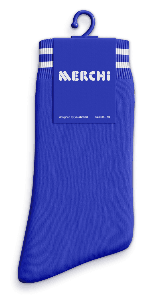Merchi branded socks product
